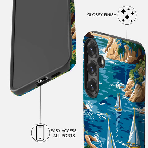 Seaside Voyager - Samsung Galaxy S23 Case