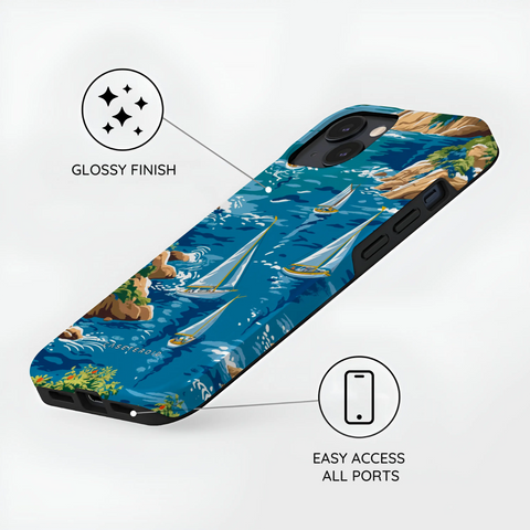 Seaside Voyager - iPhone 15 Plus Case