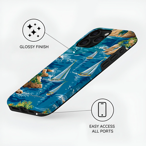 Seaside Voyager - iPhone 15 Pro Max Case