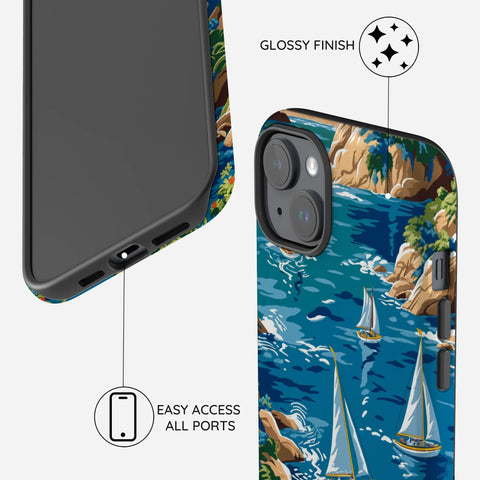 Seaside Voyager - iPhone 14 Case