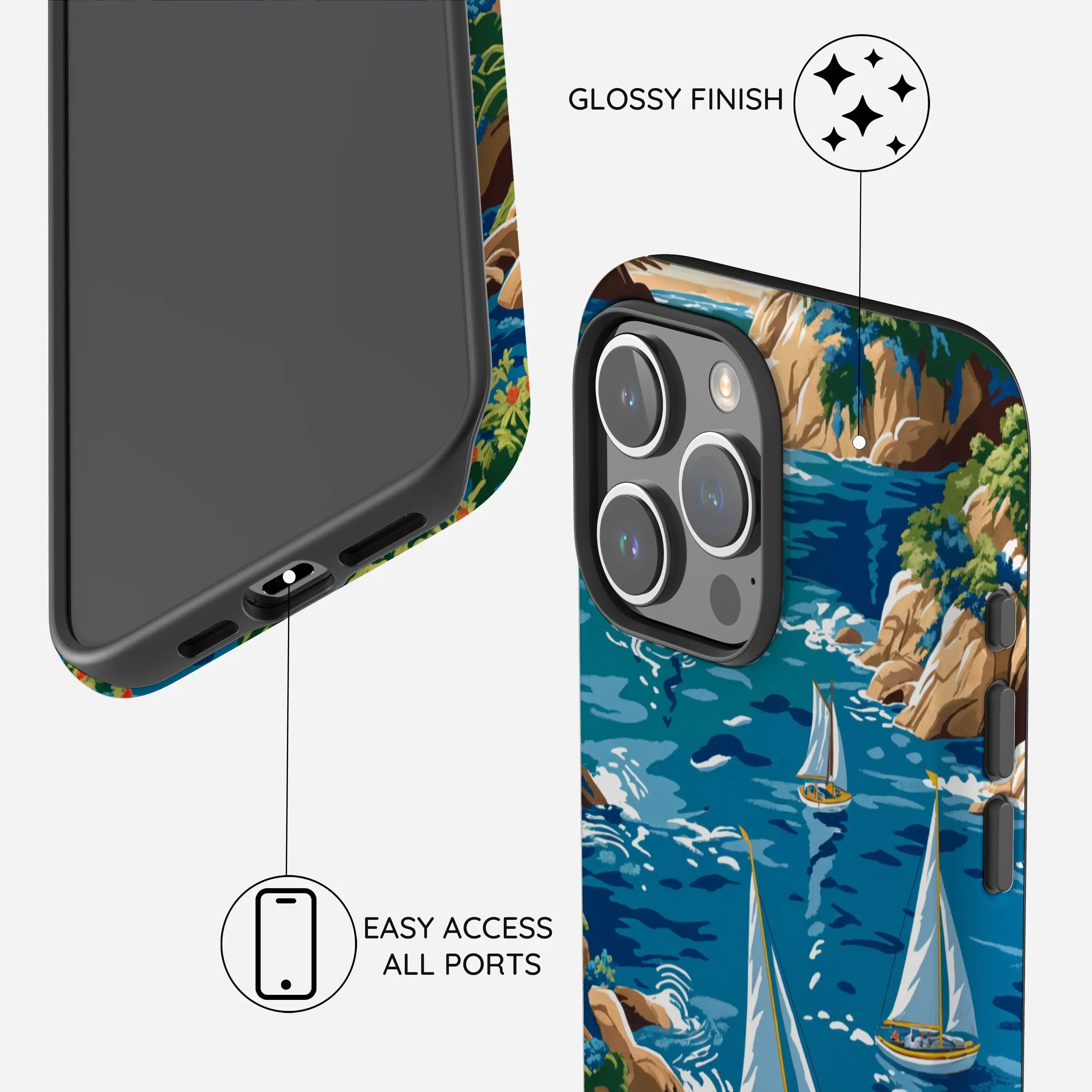 Seaside Voyager - iPhone 15 Pro Case