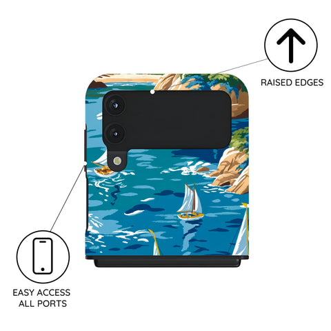 Seaside Voyager - Samsung Galaxy Z Flip 4 Case