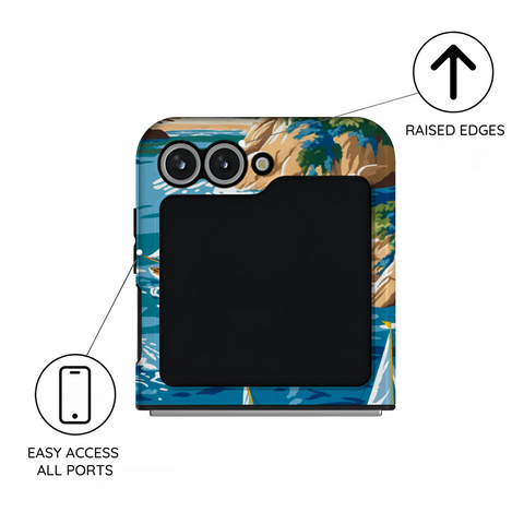 Seaside Voyager - Samsung Galaxy Z Flip 6 Case
