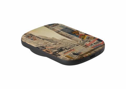 Newsprint Chronicles - ChargePod MagSafe Power Bank