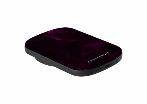Purple Nebula Burst - ChargePod MagSafe Power Bank