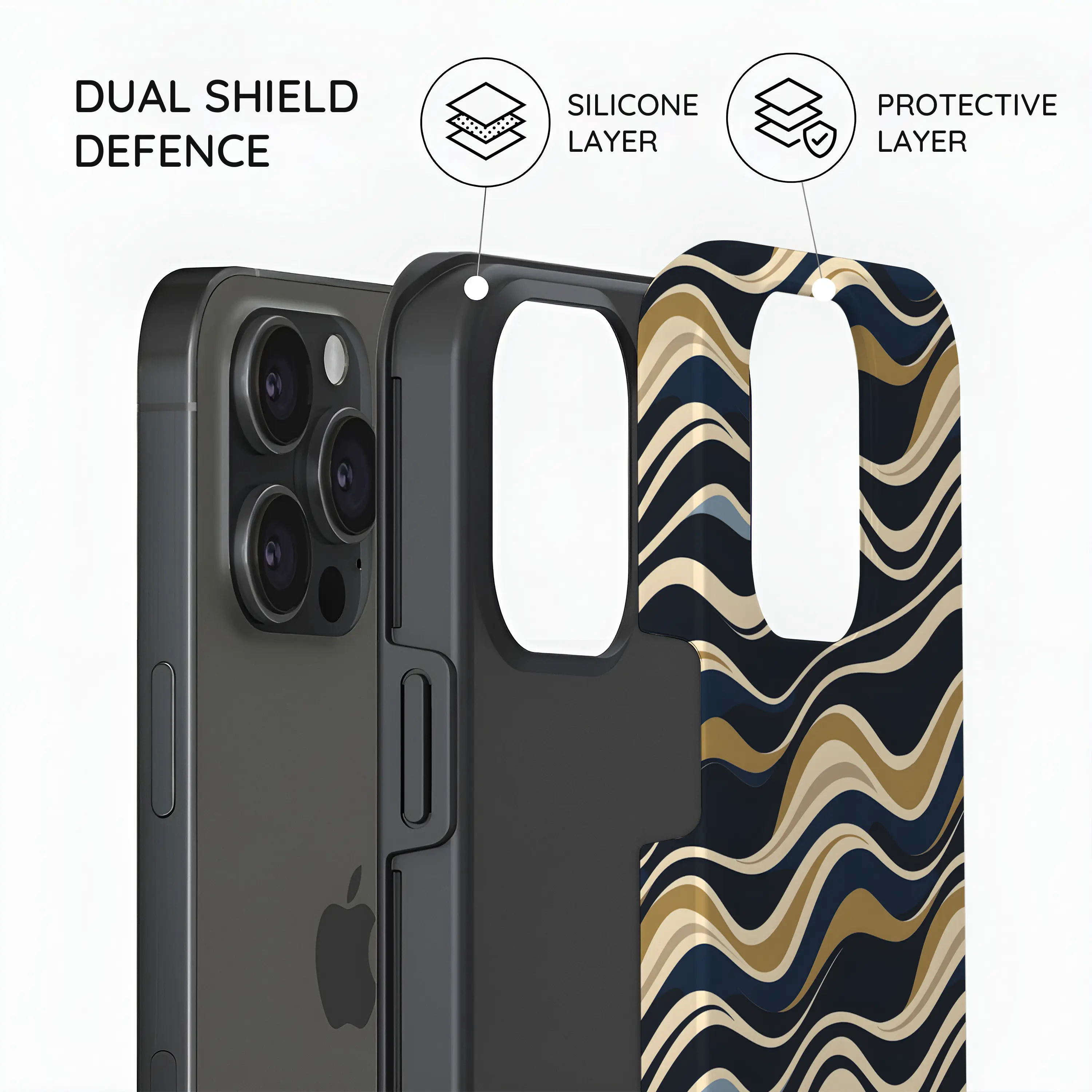 Silk Drift - iPhone 15 Pro Case