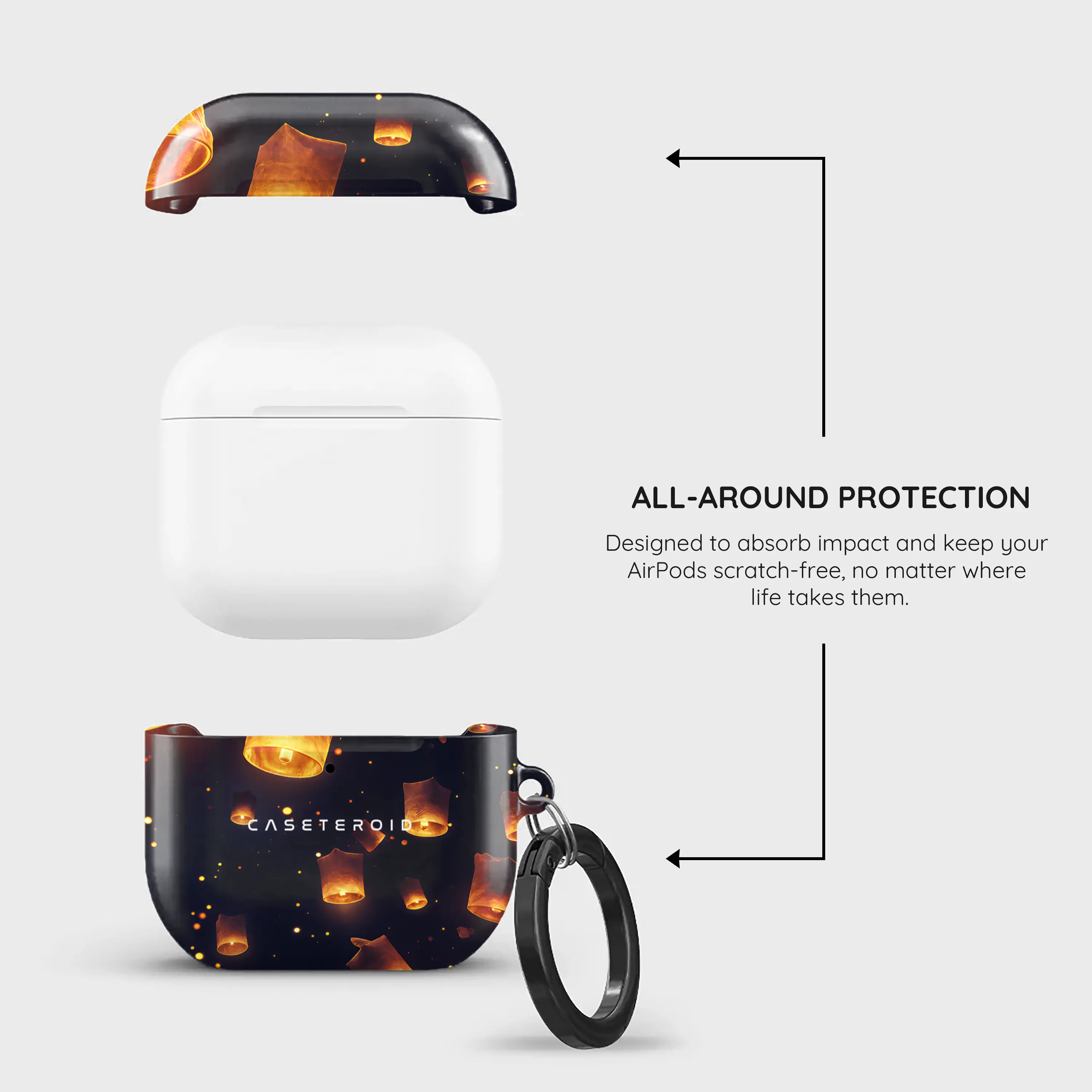 Sky Lantern Festival - AirPods 4 Case