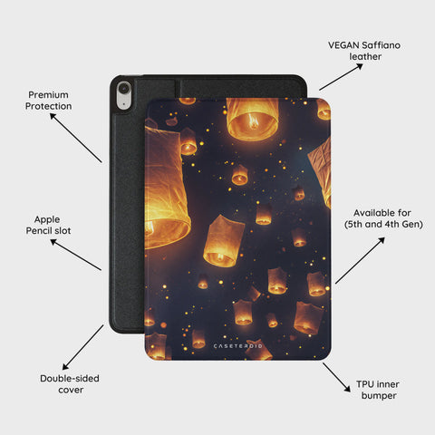 Sky Lantern Festival - iPad Air 10.9 (5th/4th Gen) Case