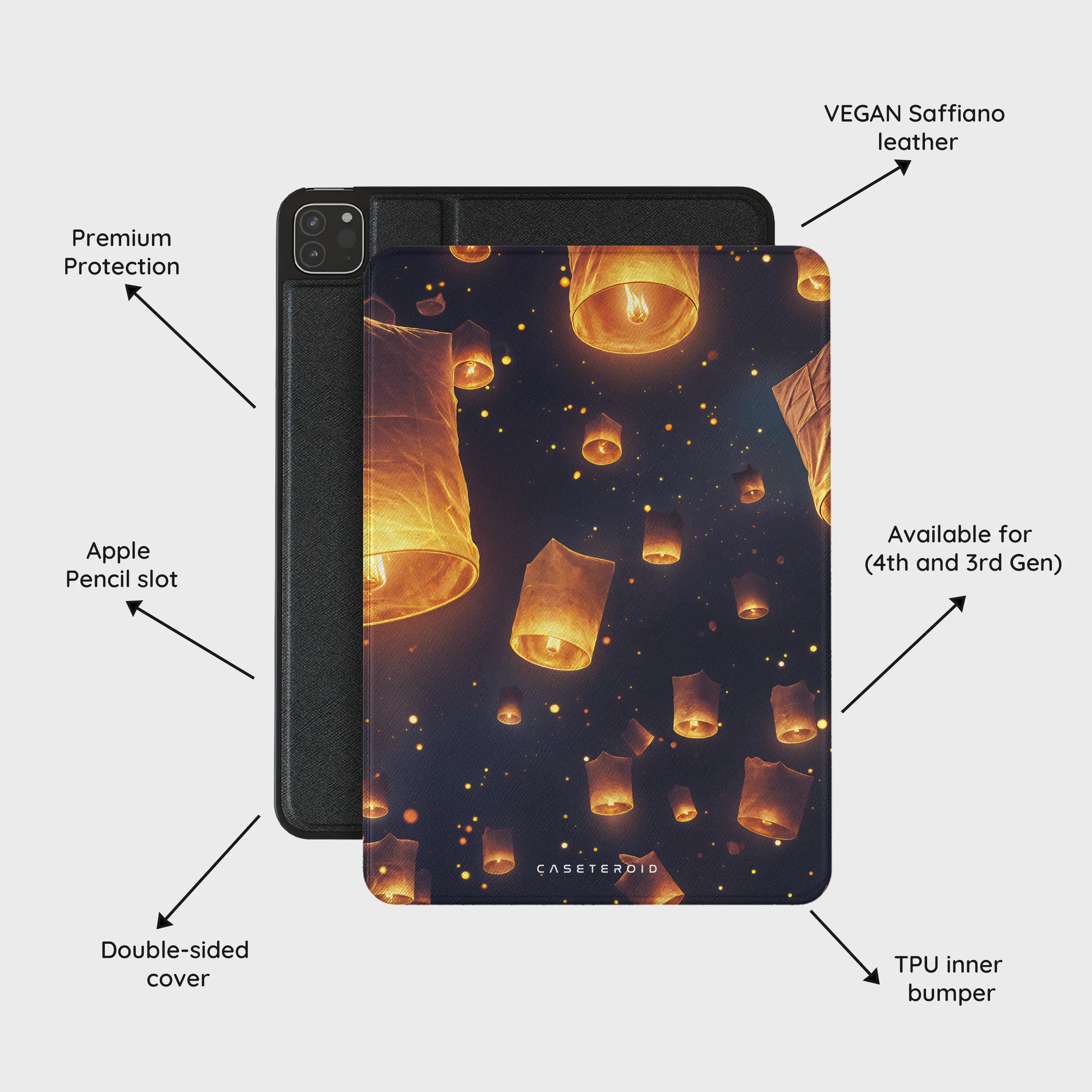 Sky Lantern Festival - iPad Pro 12.9 (4th/3rd Gen) Case