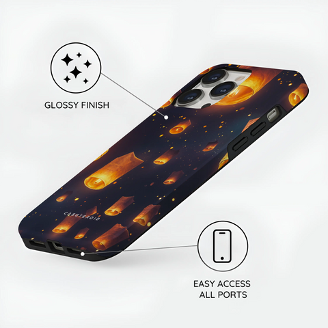 Sky Lantern Festival - iPhone 13 Pro Case