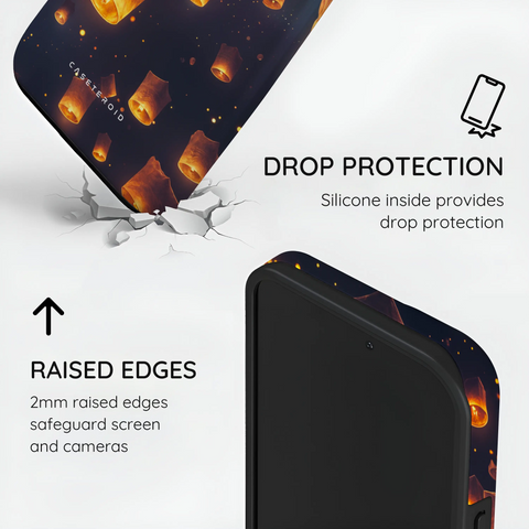 Sky Lantern Festival - iPhone 14 Pro Case