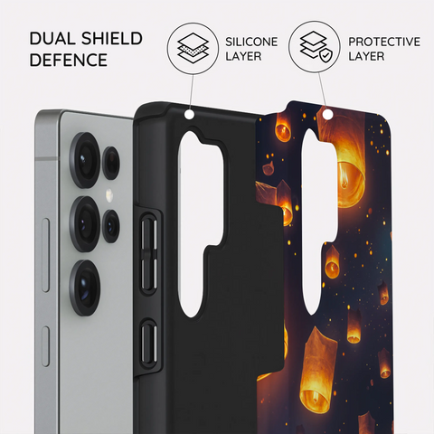 Sky Lantern Festival - Samsung Galaxy S25 Ultra Case