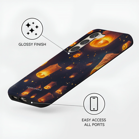 Sky Lantern Festival - Samsung Galaxy S23 Plus Case