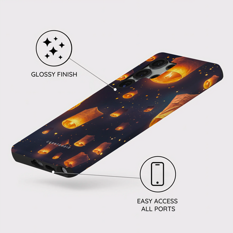 Sky Lantern Festival - Samsung Galaxy S25 Ultra Case