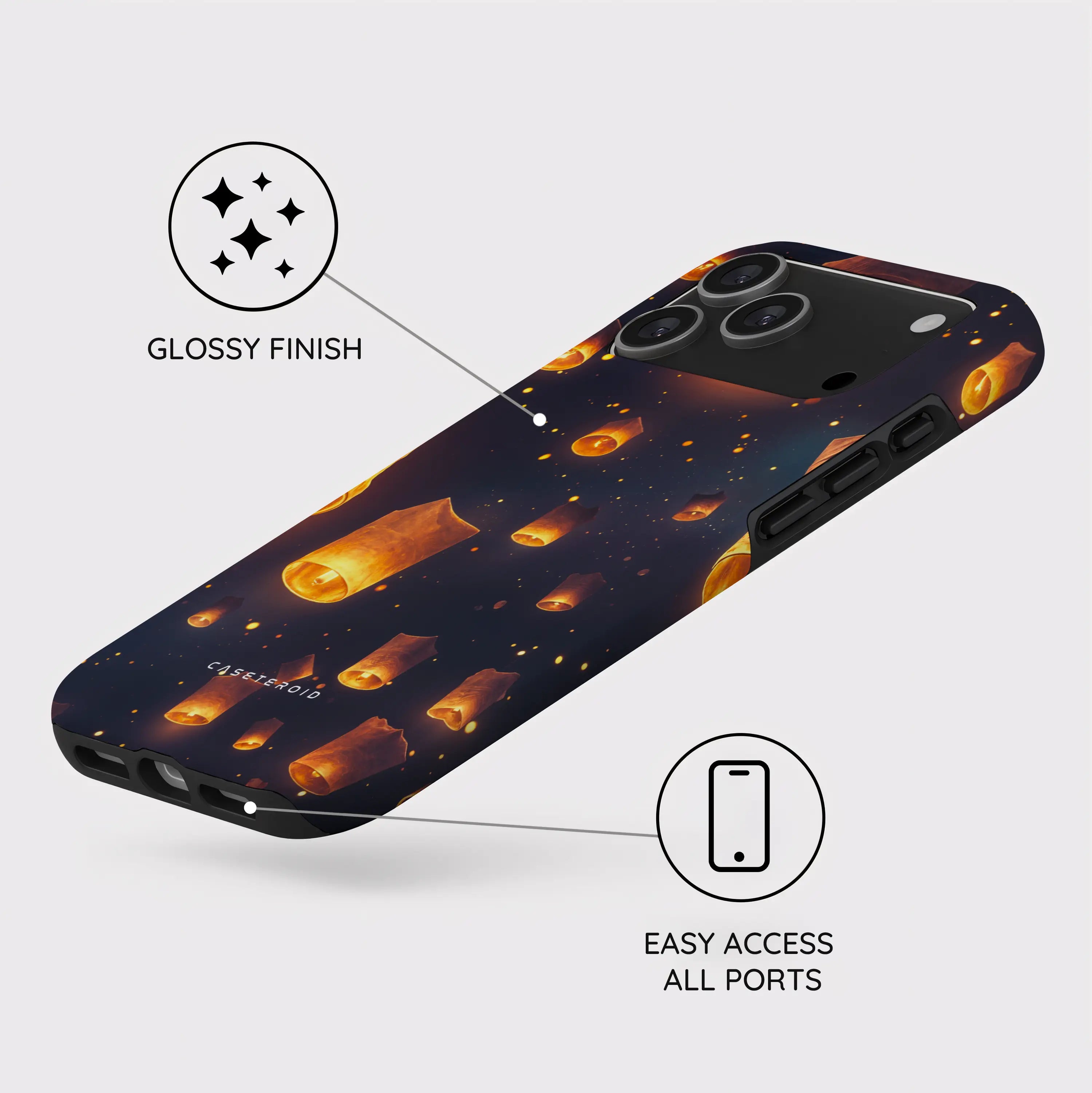 Sky Lantern Festival - iPhone 17 Pro Max Case