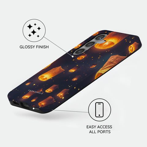 Sky Lantern Festival - Samsung Galaxy S24 Plus Case