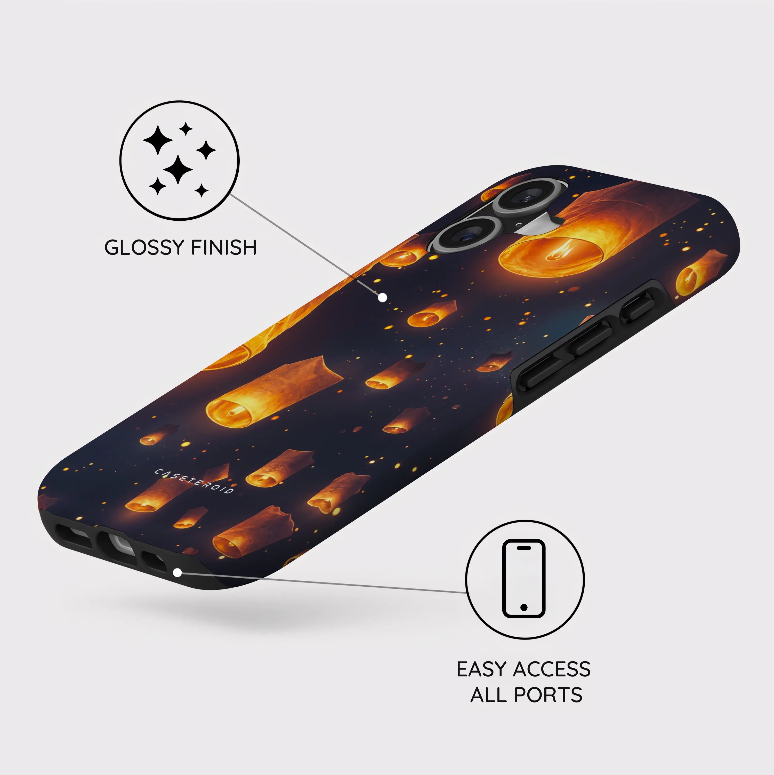 Sky Lantern Festival - iPhone 17 Case