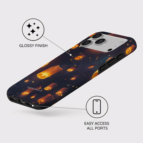 Sky Lantern Festival - iPhone 17 Pro Max Case
