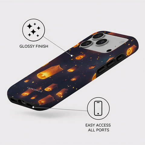 Sky Lantern Festival - iPhone 17 Pro Case