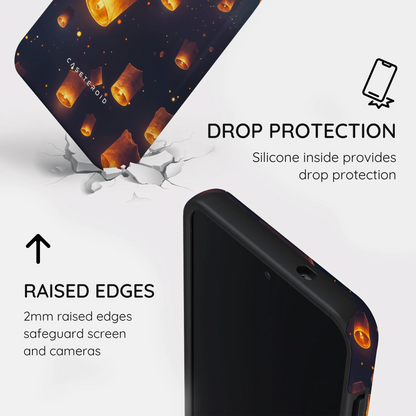 Sky Lantern Festival - Samsung Galaxy S25 Case
