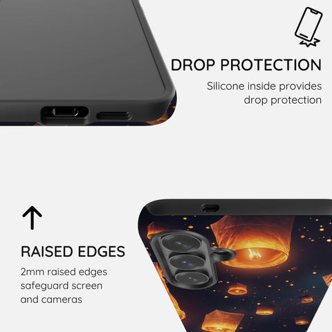 Sky Lantern Festival - Samsung Galaxy S24 Case