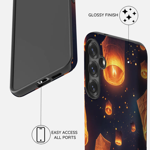 Sky Lantern Festival - Samsung Galaxy S24 Case