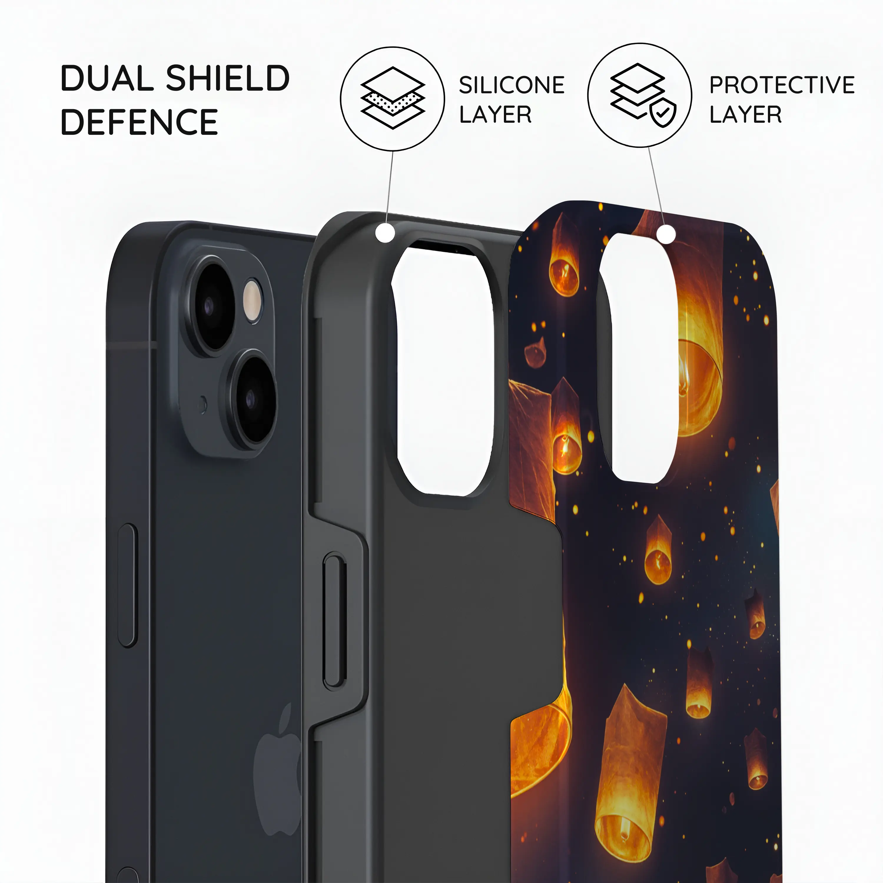 Sky Lantern Festival - iPhone 15 Plus Case