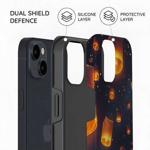 Sky Lantern Festival - iPhone 15 Plus Case