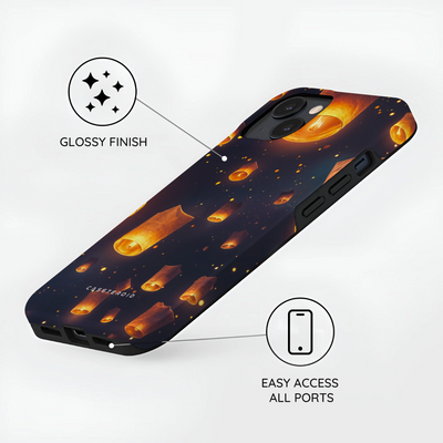 Sky Lantern Festival - iPhone 15 Plus Case