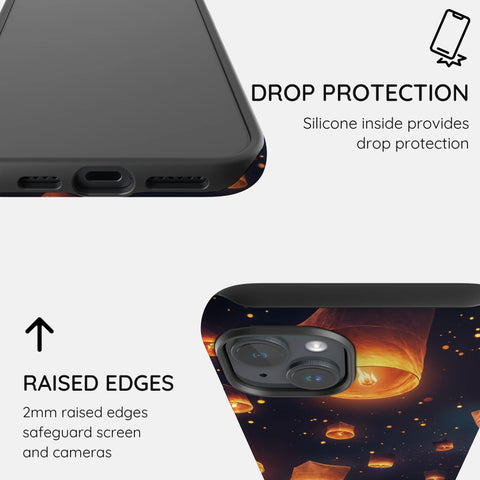 Sky Lantern Festival - iPhone 14 Case