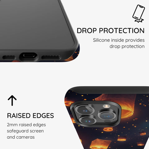 Sky Lantern Festival - iPhone 15 Pro Max Case