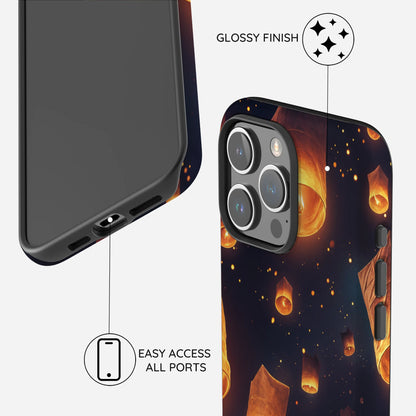 Sky Lantern Festival - iPhone 15 Pro Case