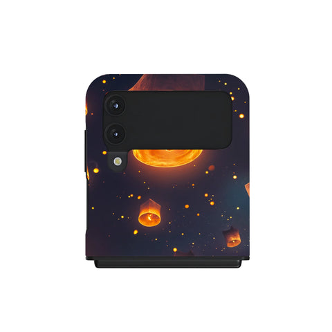 Sky Lantern Festival - Samsung Galaxy Z Flip 4 Case