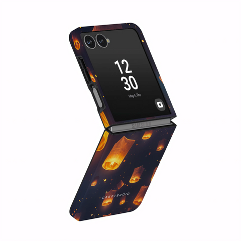 Sky Lantern Festival - Samsung Galaxy Z Flip 7 Case