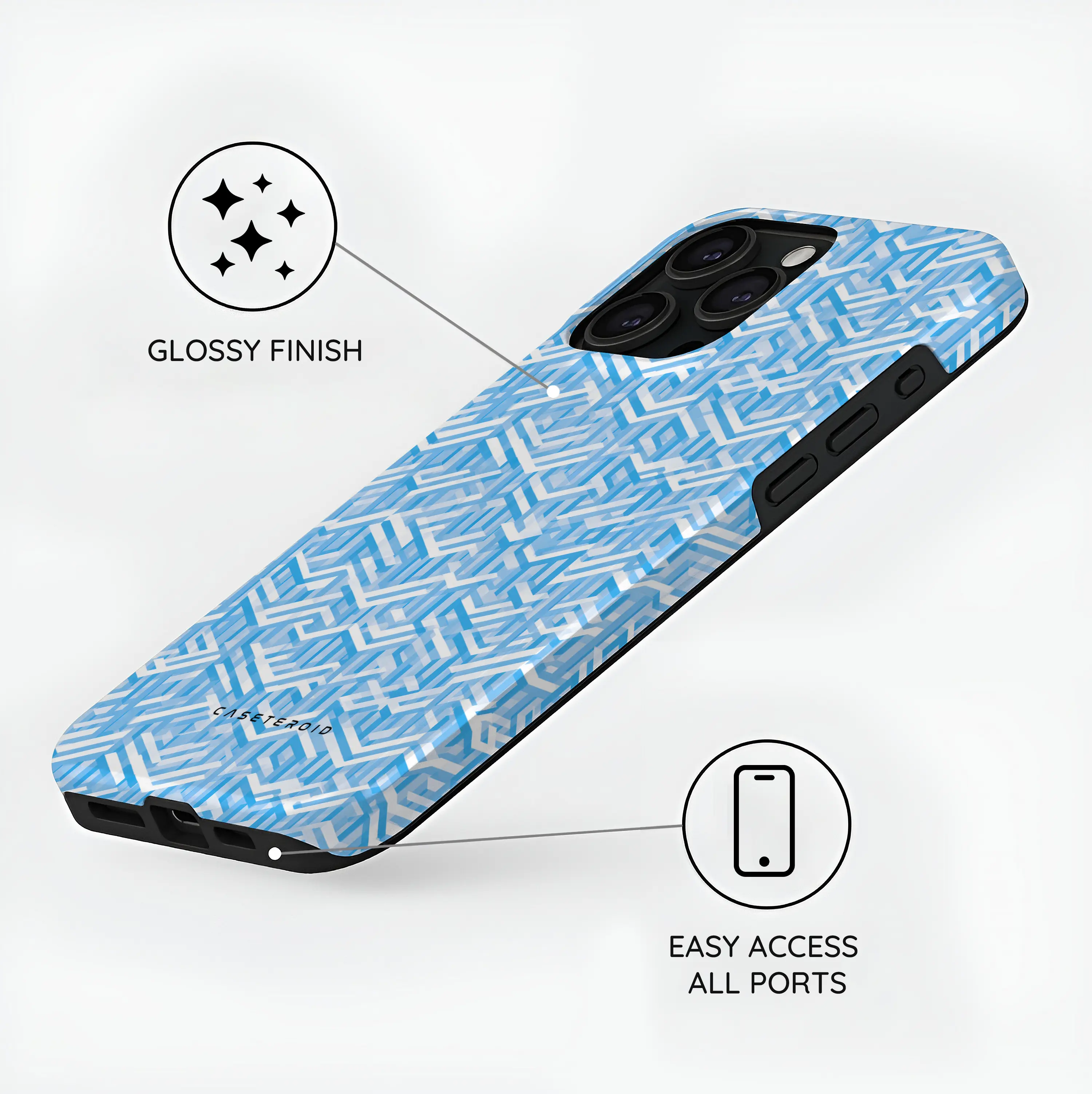 Skyline Theory - iPhone 15 Pro Case