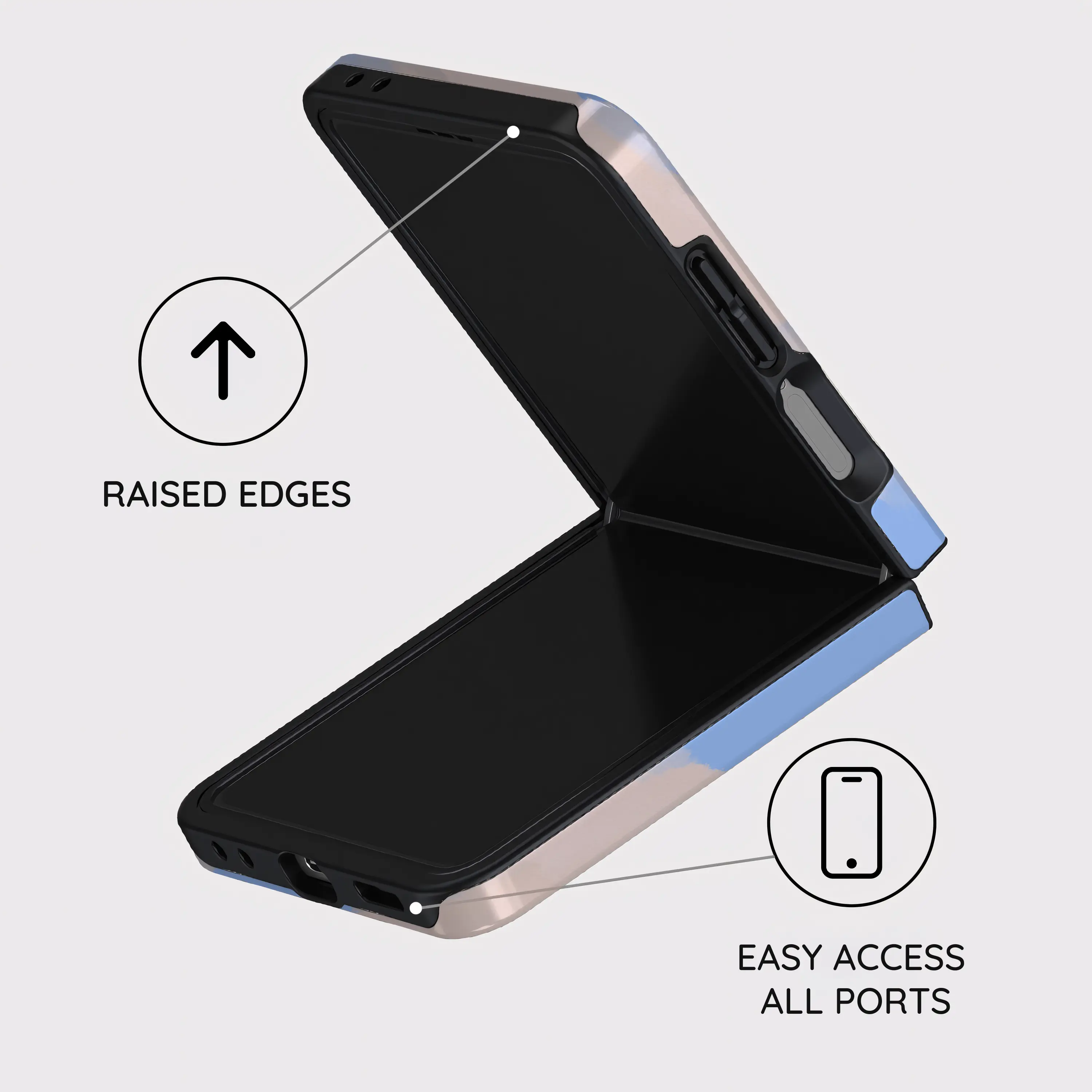 Skyline Serenity - Samsung Galaxy Z Flip 7 Case