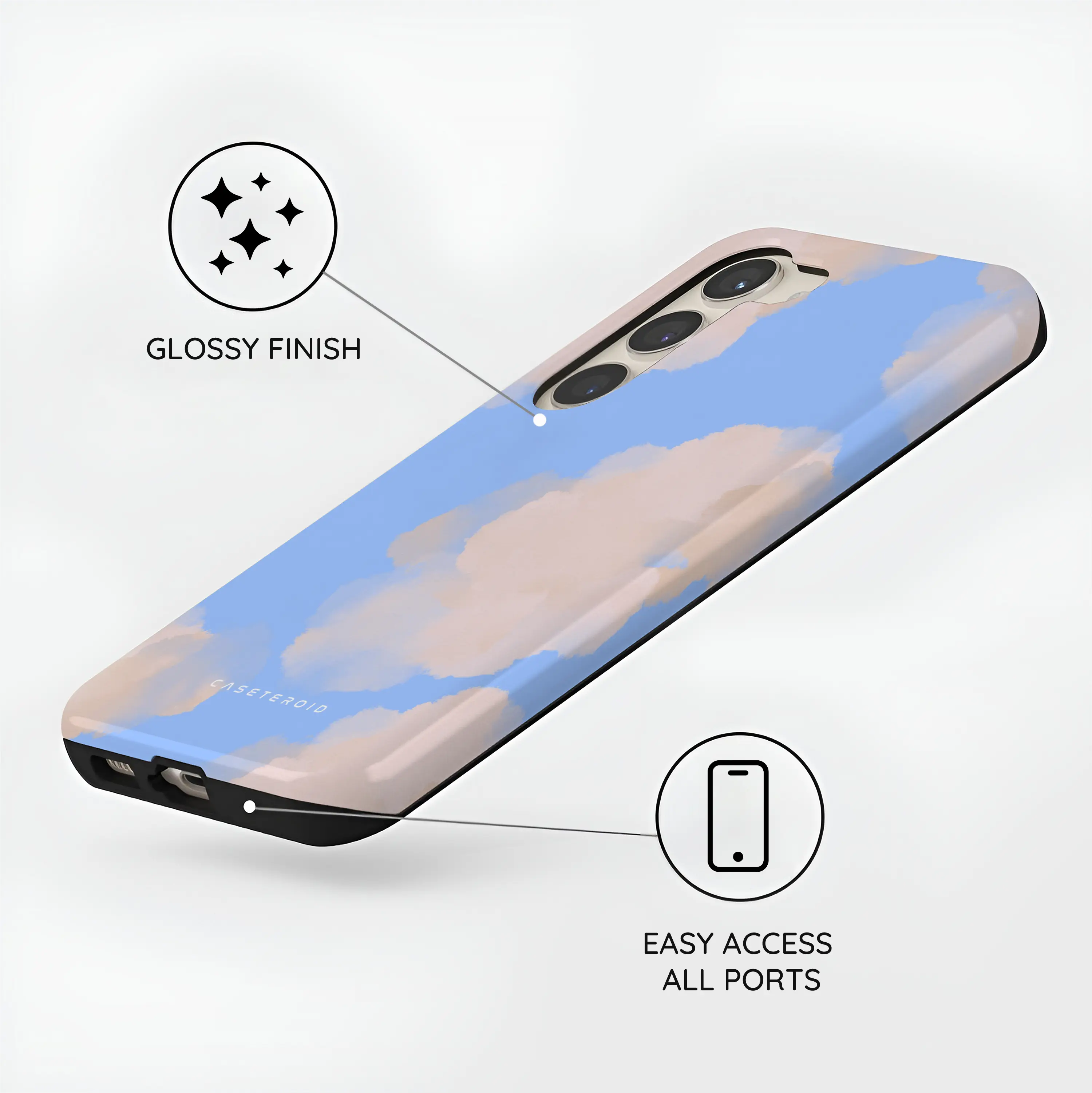 Skyline Serenity - Samsung Galaxy S23 Plus Case