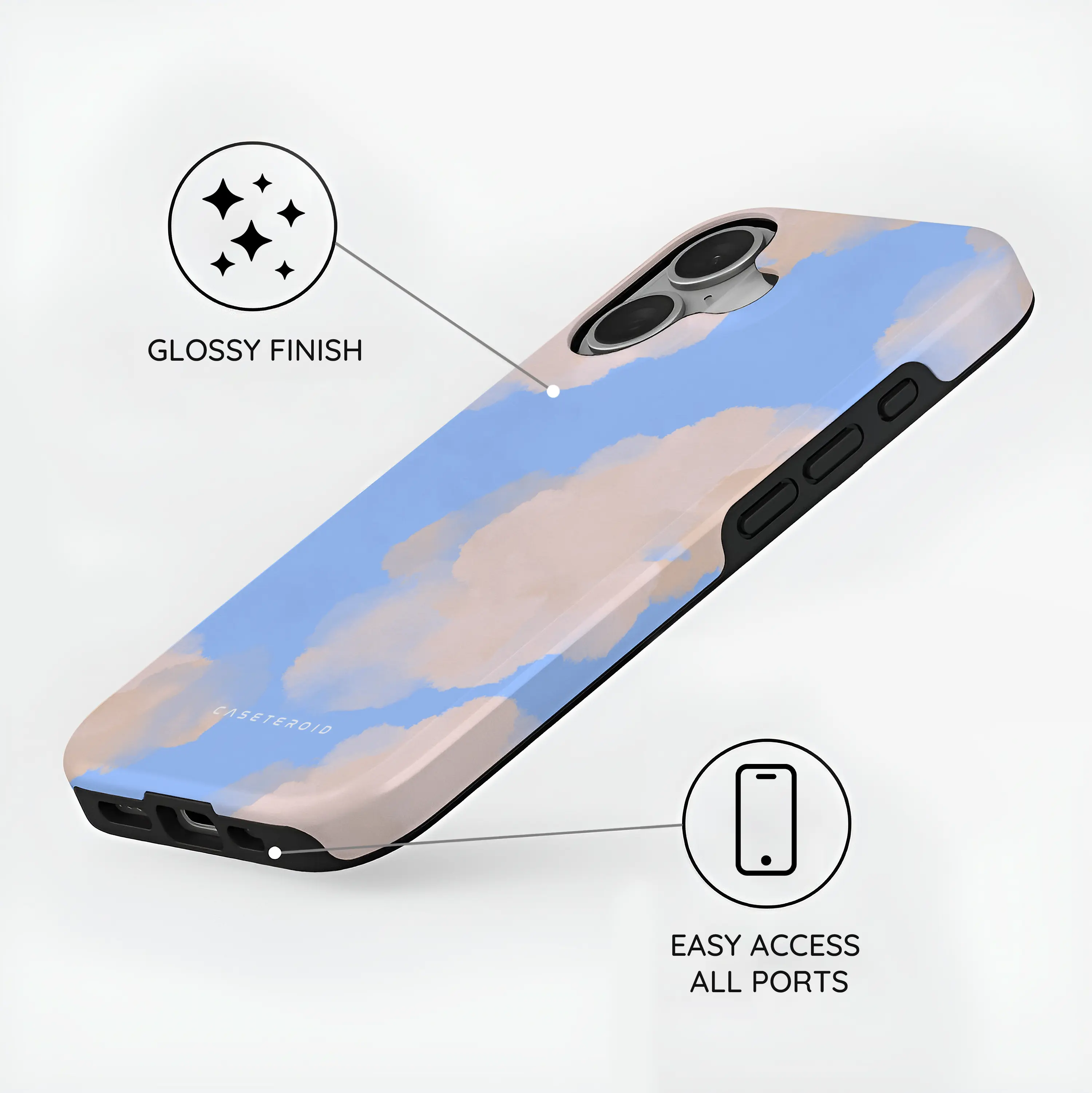 Skyline Serenity - iPhone 16 Case