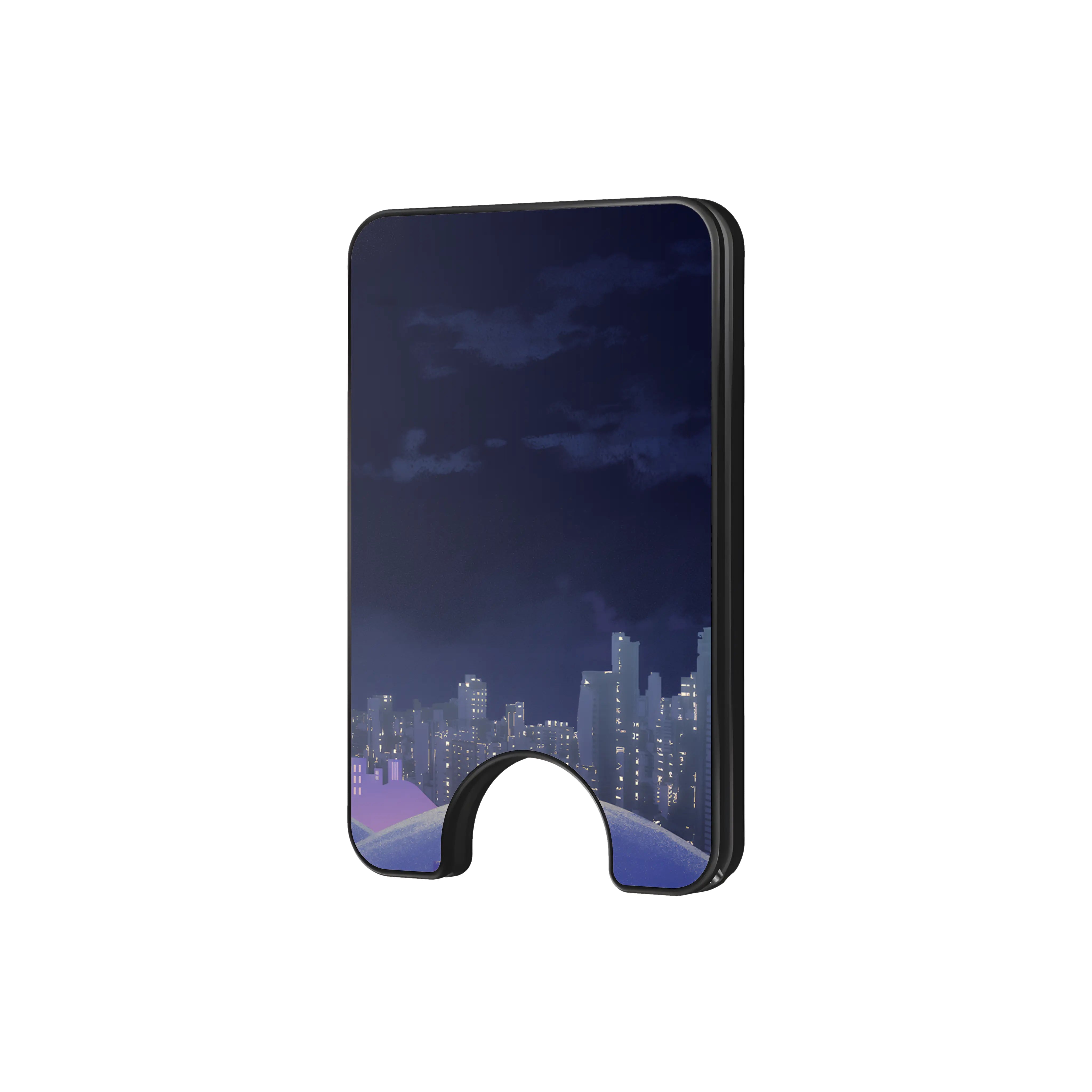 Sleepy City - Magnetic Wallet & Stand