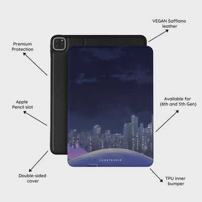 Sleepy City - iPad Pro 12.9 (6th/5th Gen) Case