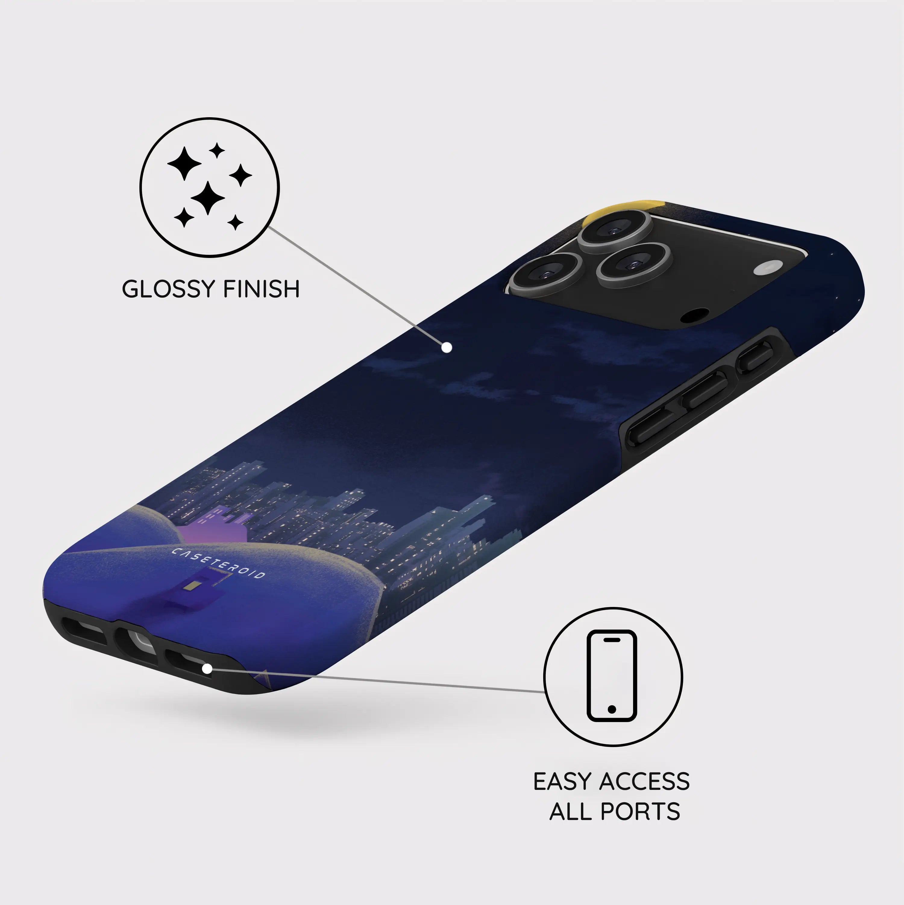 Sleepy City - iPhone 17 Pro Max Case