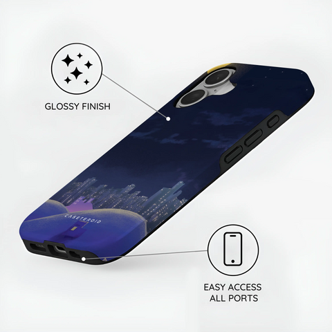 Sleepy City - iPhone 16 Plus Case