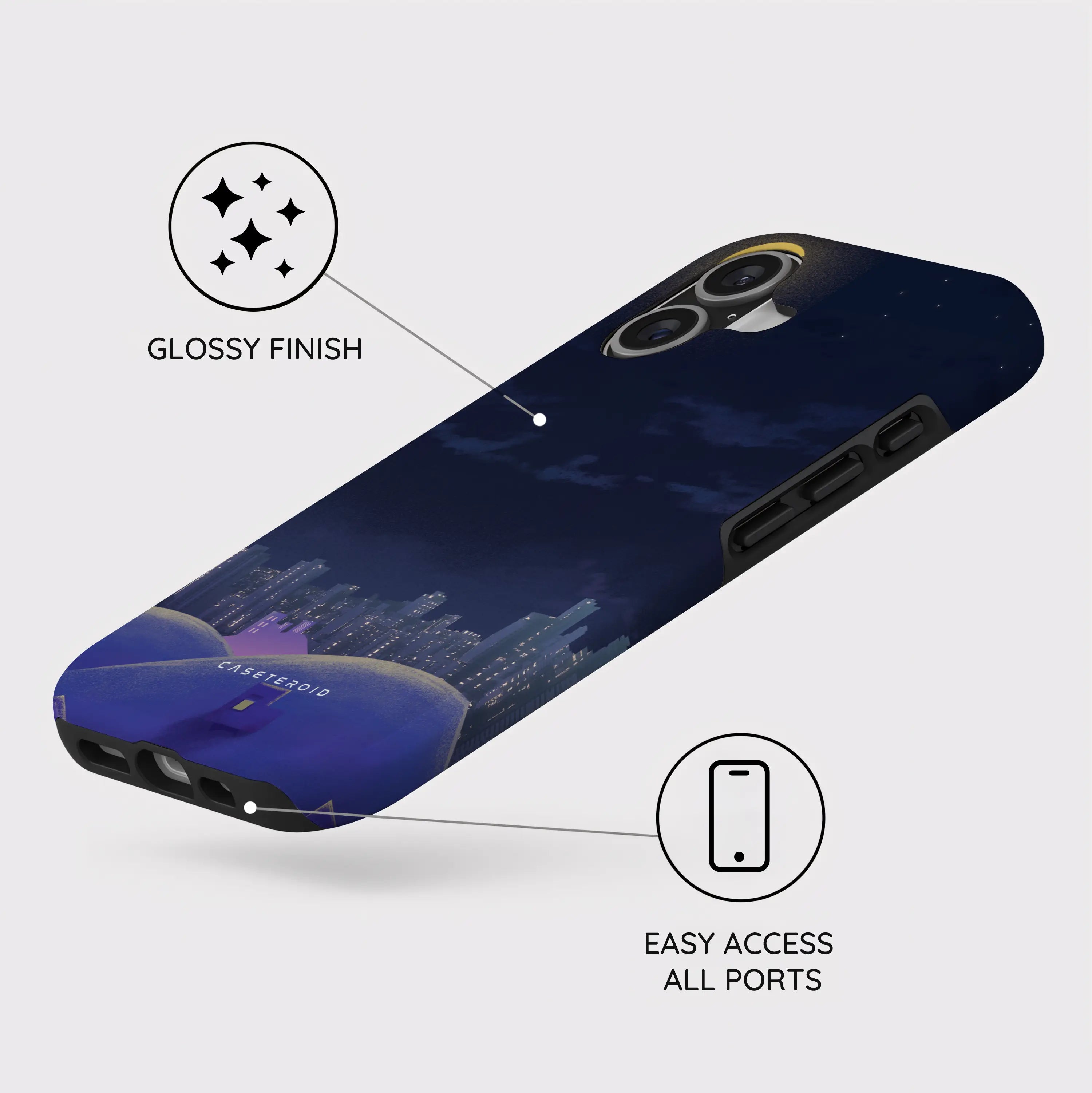 Sleepy City - iPhone 17 Case