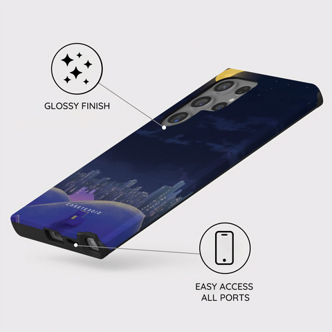 Sleepy City - Samsung Galaxy S24 Ultra Case