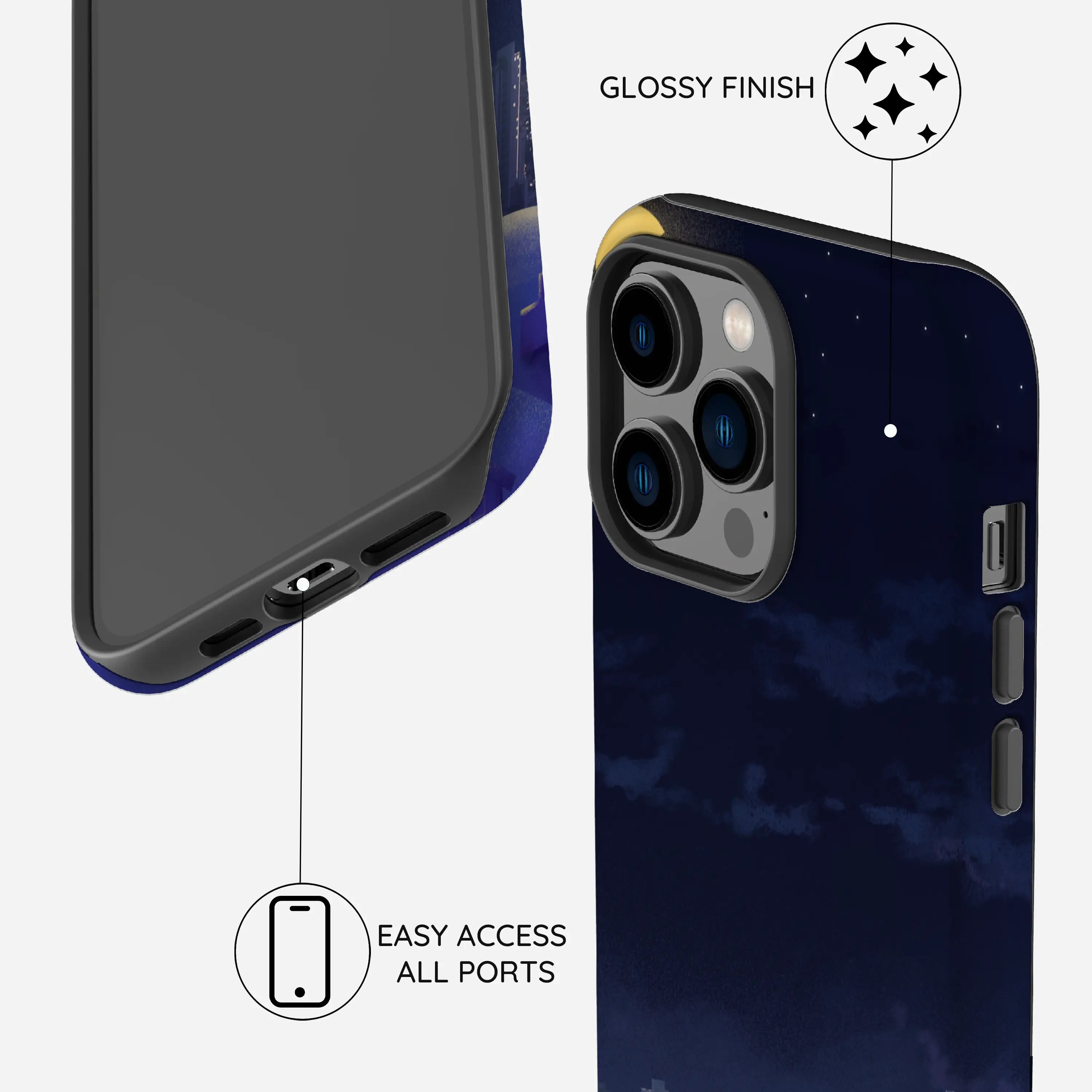 Sleepy City - iPhone 14 Pro Max Case