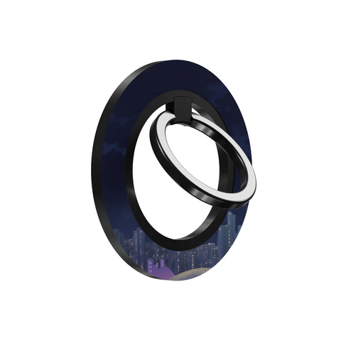 Sleepy City - Magnetic Ring Holder