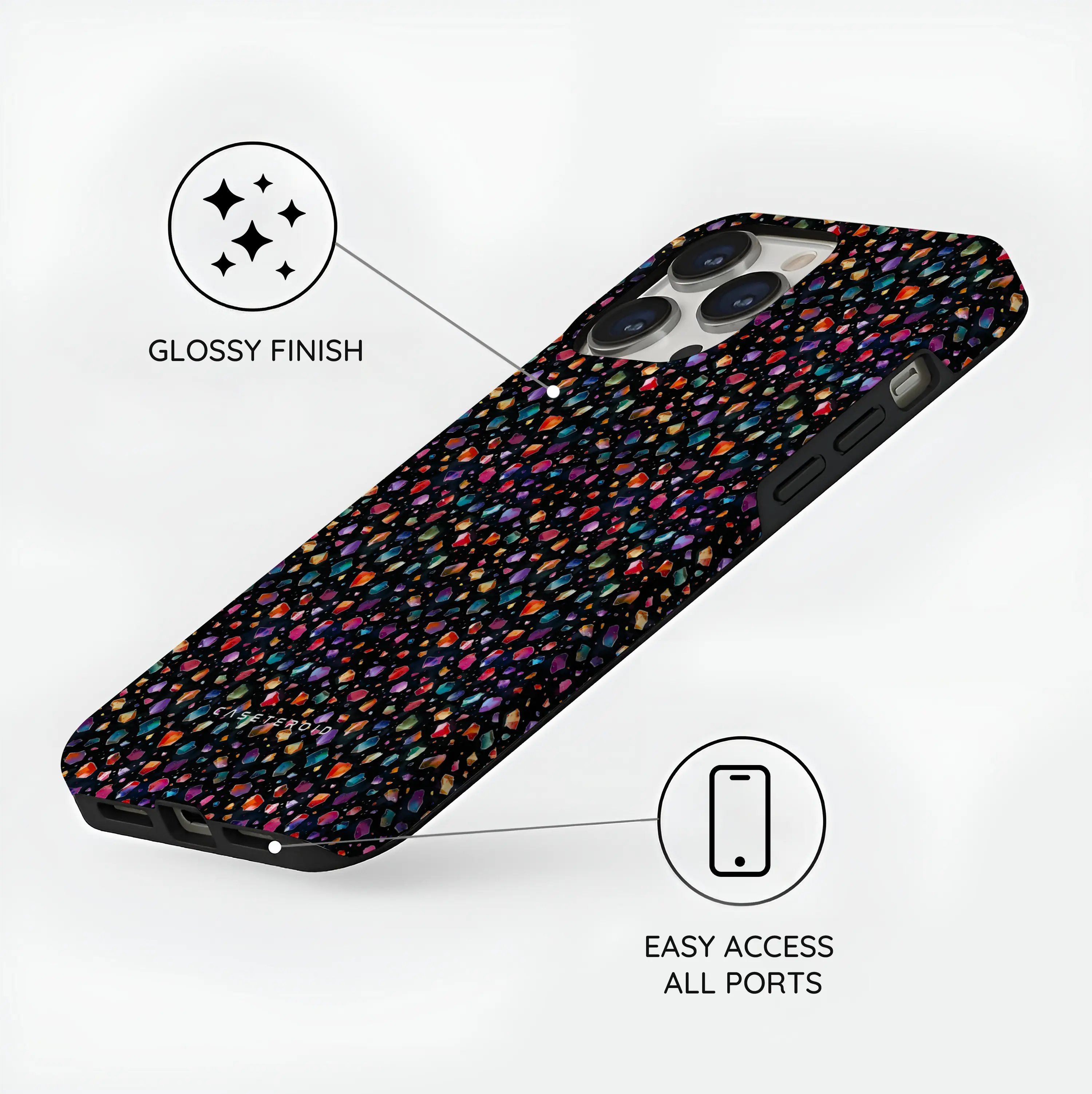 Spectrum Storm - iPhone 13 Pro Case
