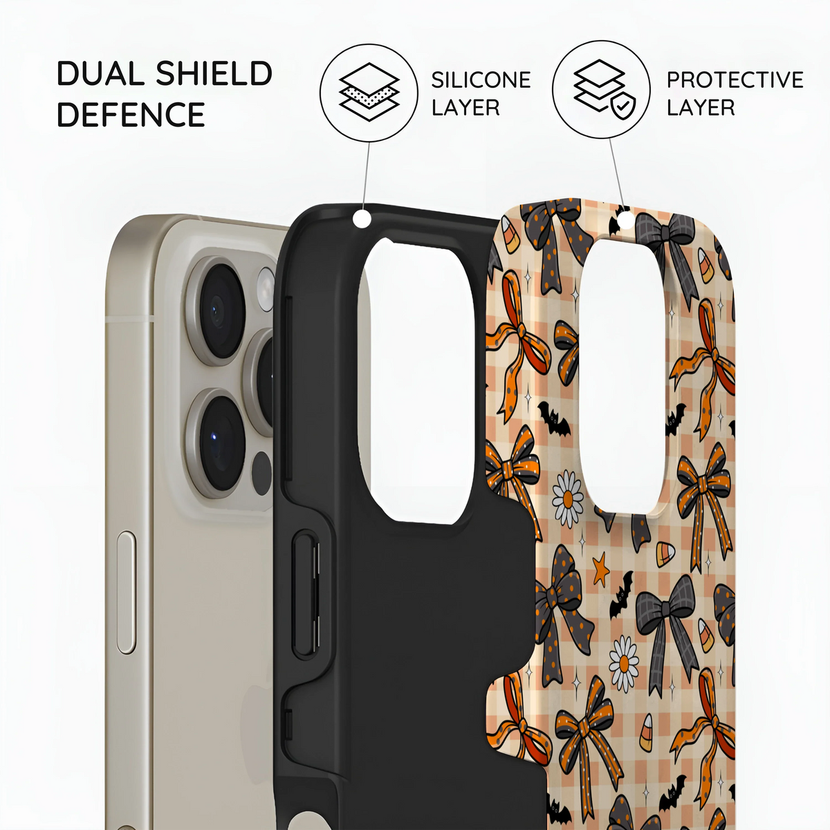 Spooky Coquette - iPhone 16 Pro Case
