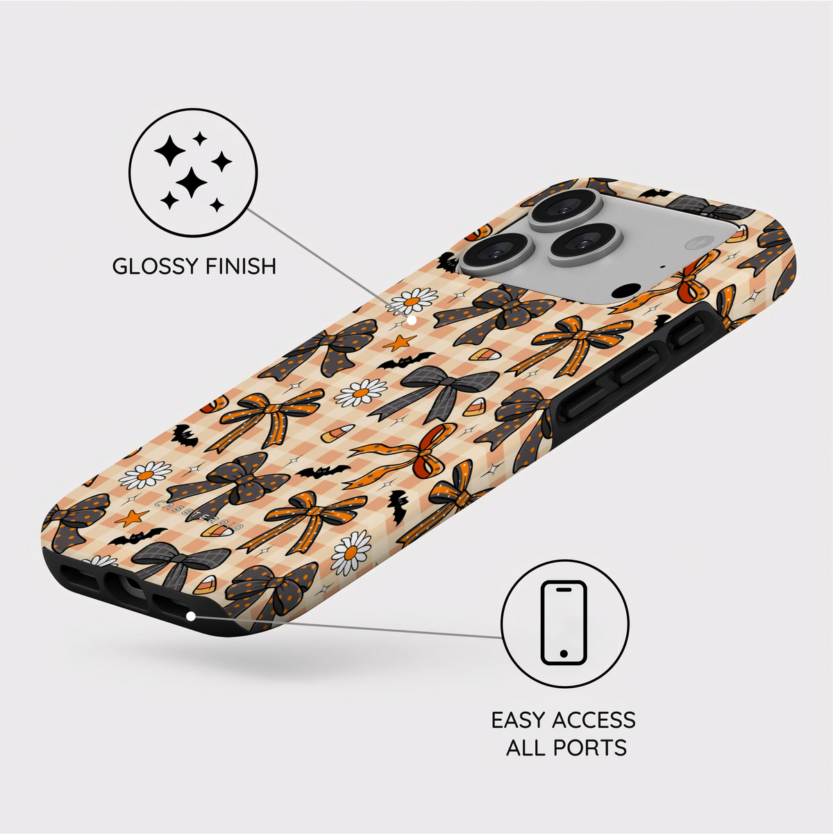 Spooky Coquette - iPhone 18 Pro Case