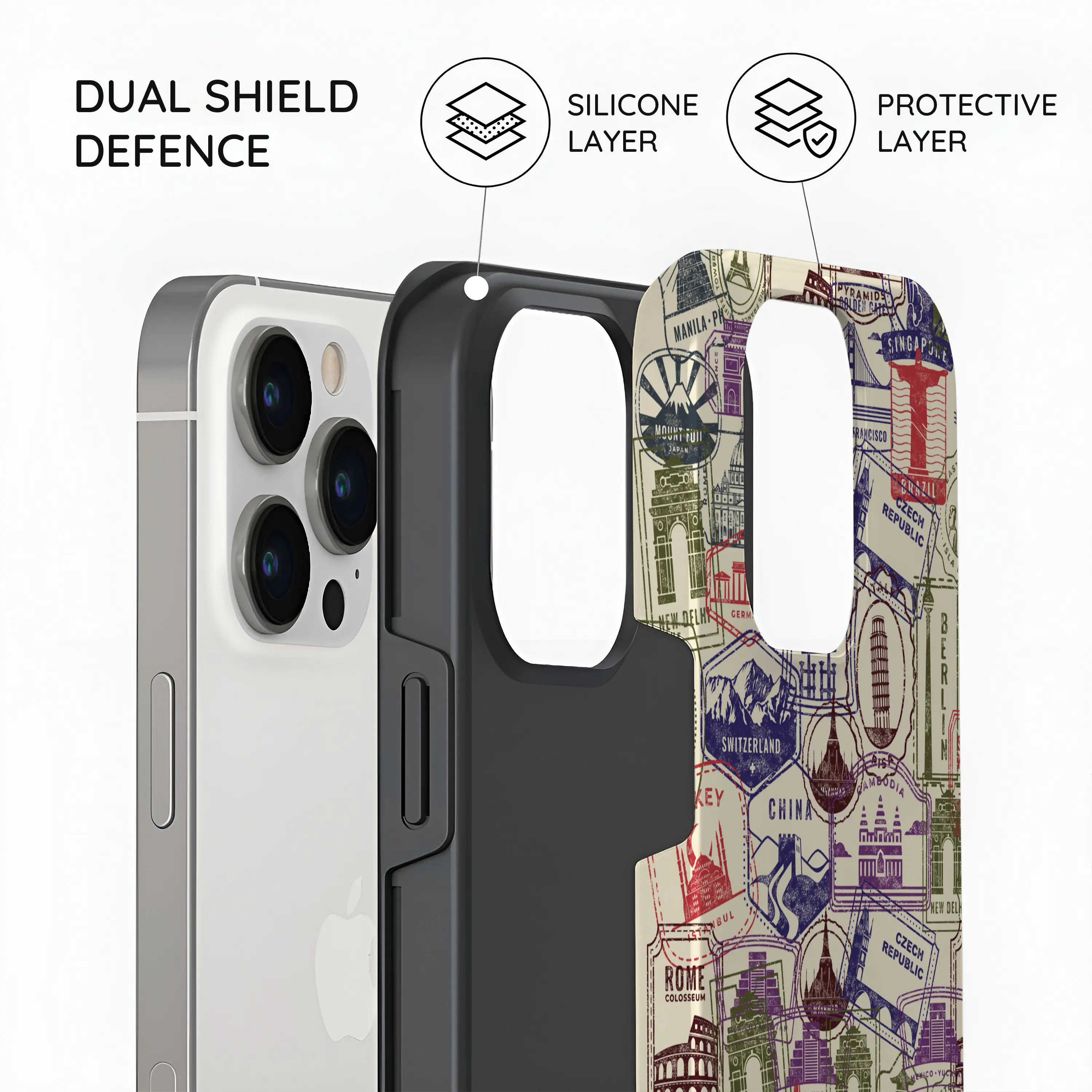 Stamps - iPhone 14 Pro Case